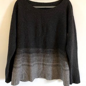 Eileen Fisher Ombré Yak/Wool sweater.
